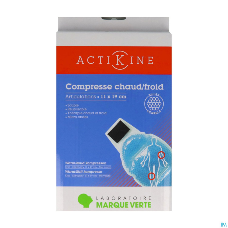 Marque v actikine compresse chaud/froid articulair