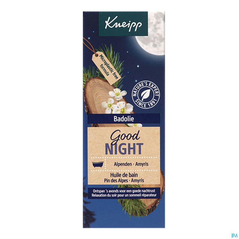 Kneipp huile bain good night 100ml