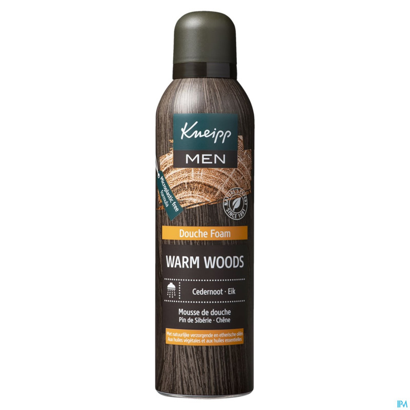 Kneipp mousse douche warm woods    200ml