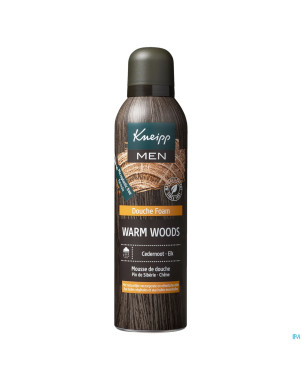 Kneipp mousse douche warm woods    200ml