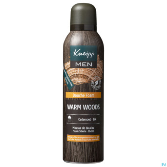 Kneipp mousse douche warm woods    200ml