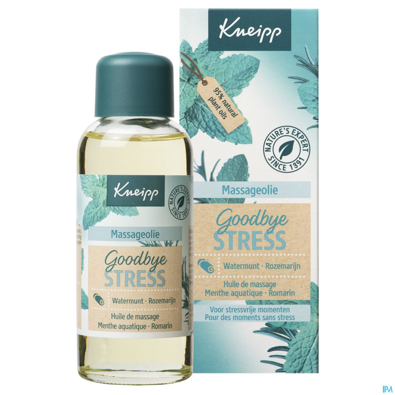 Kneipp huile massage goodbye stress 100ml
