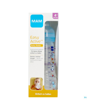 Mama easy active baby bottle garcon    330ml