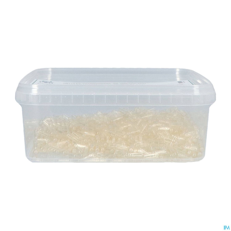 Gelules transparent n4 1000 pch