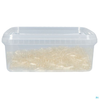 Gelules transparent n4 1000 pch