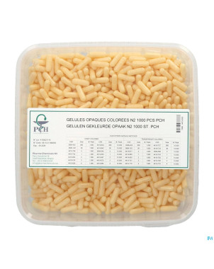 Gelules opaques n2 1000 pch