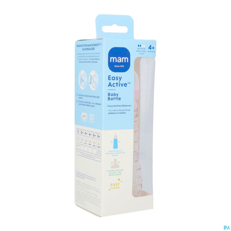 Mam easy active baby bottle fille    330ml