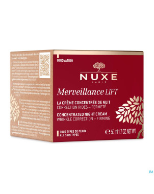Nuxe merveillance lift cr conc.nuit corr.rid. 50ml