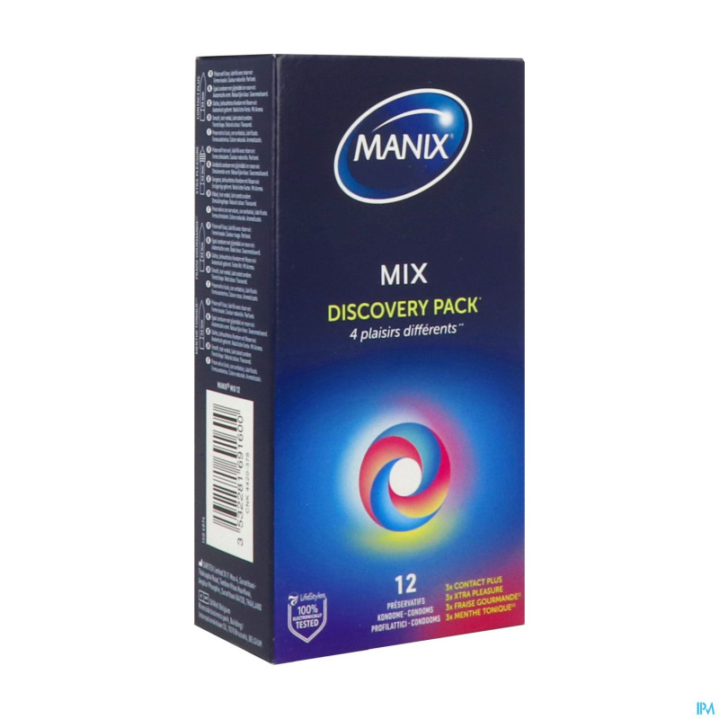 Manix mix preservatifs 12