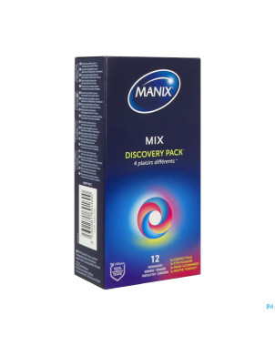 Manix mix preservatifs 12