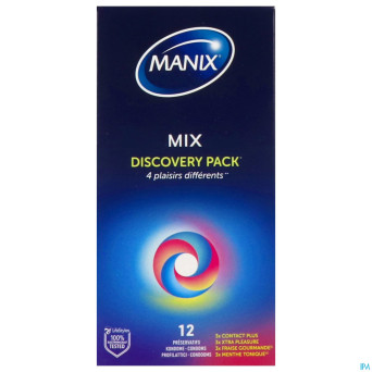 Manix mix preservatifs 12