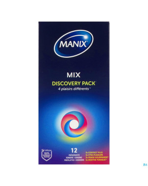 Manix mix preservatifs 12