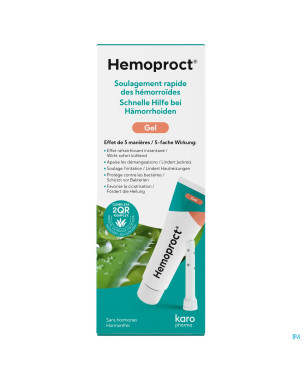 Hemoproct gel    tube 37g