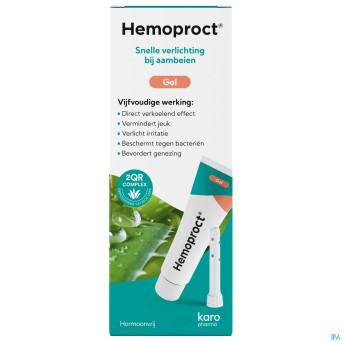 Hemoproct gel    tube 37g