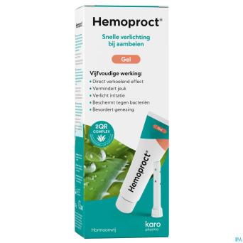 Hemoproct gel    tube 37g