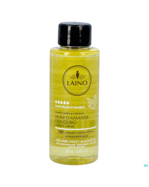 Laino huile amande douce bio    fl 100ml