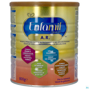 Enfamil ar    pdr 800g nf
