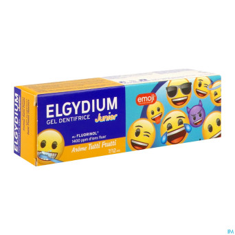 Elgydium dentifrice junior emoji tutti frutti 50ml