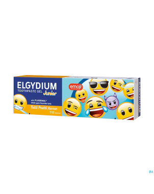 Elgydium dentifrice junior emoji tutti frutti 50ml