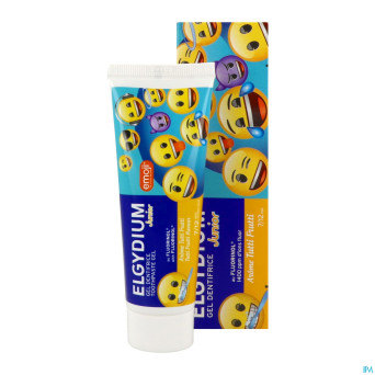 Elgydium dentifrice junior emoji tutti frutti 50ml