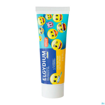 Elgydium dentifrice junior emoji tutti frutti 50ml