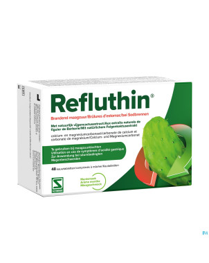 Refluthin menthe    comp a croquer 48