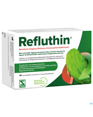Refluthin menthe    comp a croquer 48
