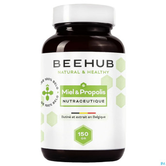 Beehub miel propolis 100% belge    150g