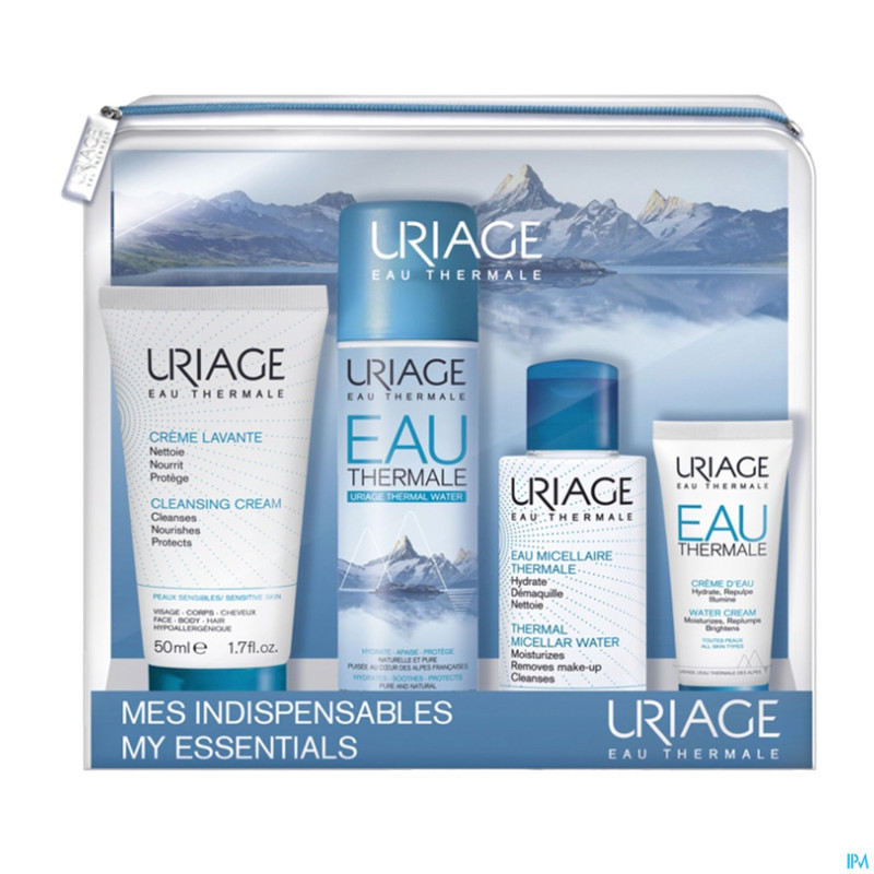 Uriage promo corporate trousse voyage 4 prod.