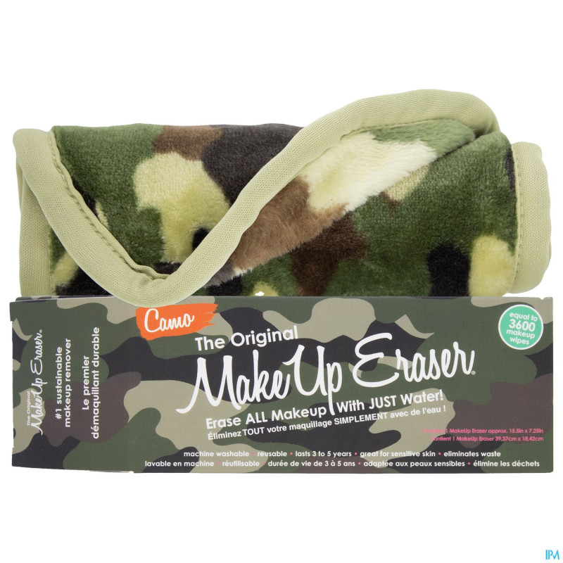 Makeup eraser camo