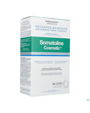 Somatoline cosm. bandages drainant kit recharges