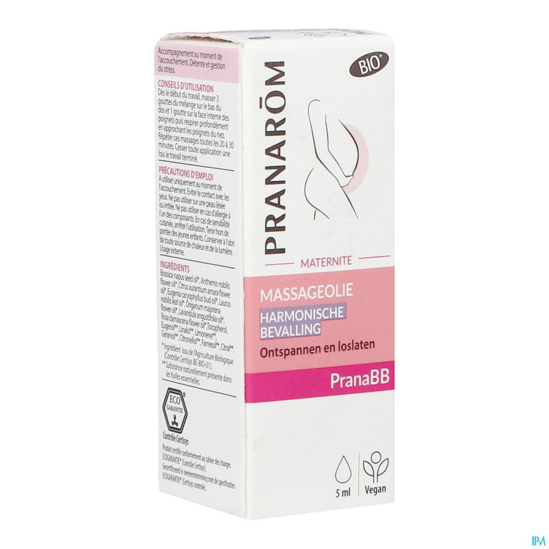 Pranarom pranabb mat.accouchement harmonieux fl5ml