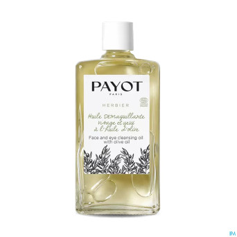 Payot herbier huile demaquillant huile olive 100ml