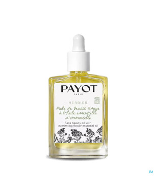 Payot herbier huile beaute immortelle 30ml