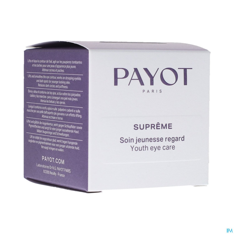Payot supreme jeunesse regard 15ml