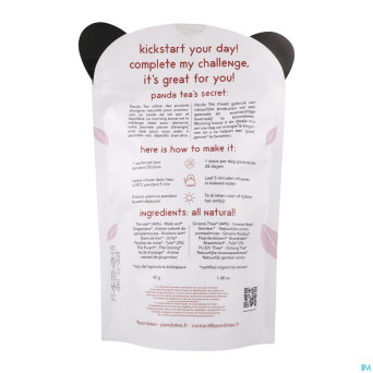 Panda tea morningboost 28 days  42g