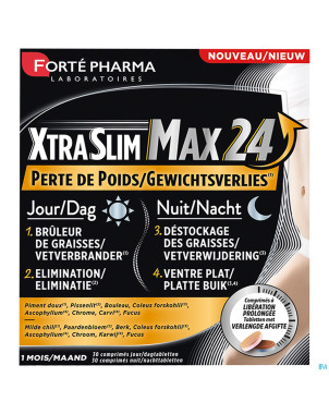 Xtraslim max 24h    comp 60