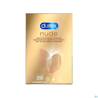 Durex nude    preservatifs 20