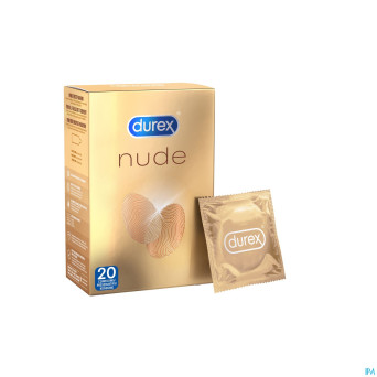 Durex nude    preservatifs 20