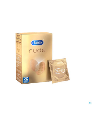 Durex nude    preservatifs 20