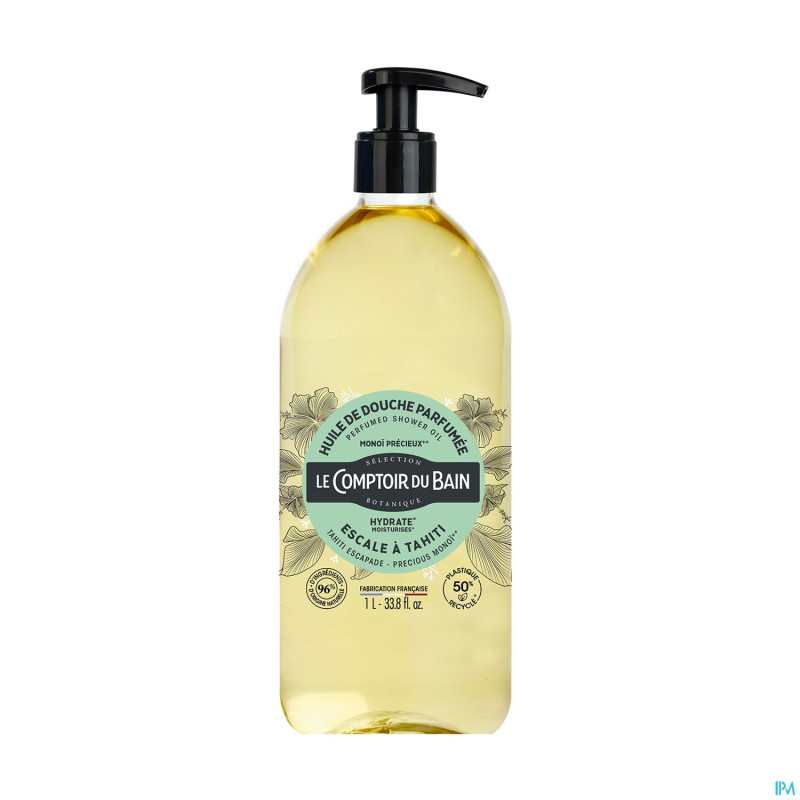 Le comptoir du bain huile douche monoi    fl 1l