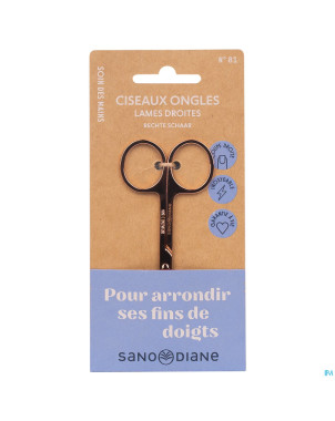Sanodiane 81 ciseaux droits rose