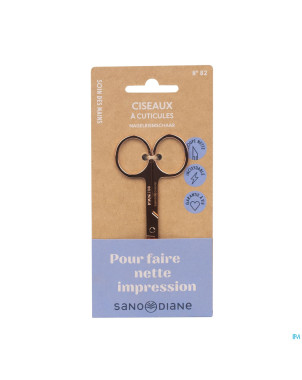 Sanodiane 82 ciseaux cuticules rose