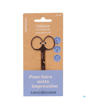 Sanodiane 82 ciseaux cuticules rose