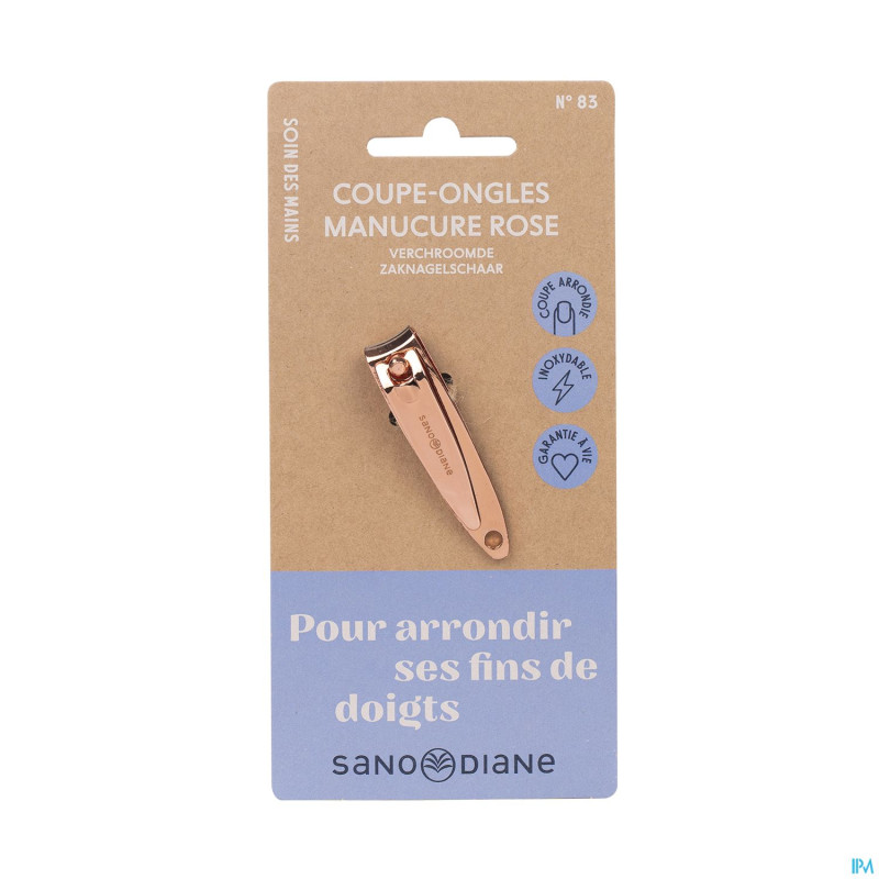 Sanodiane 83 coupe ongle manucure rose
