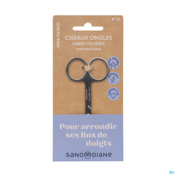 Sanodiane 93 ciseaux courbes mat