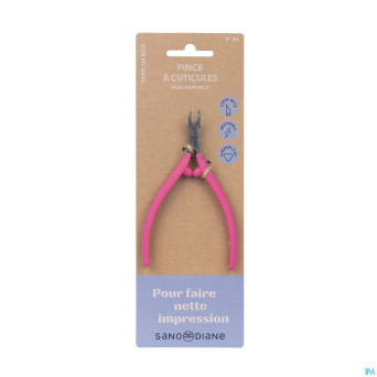 Sanodiane 84 pince cuticule rose