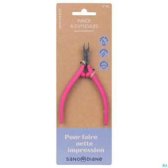 Sanodiane 84 pince cuticule rose