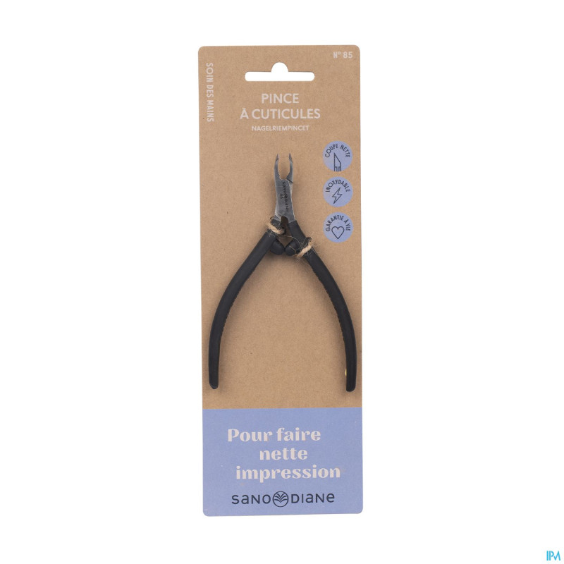 Sanodiane 85 pince cuticule noire