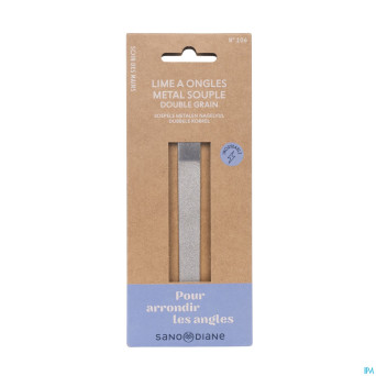 Sanodiane 106 lime ongles metal souple